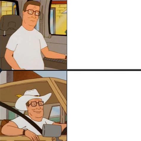 Hank Hill Hotline Bling Template Rmemetemplatesofficial