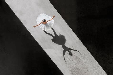 Ballerina Photographed From Above Gives New Perspective On Dance