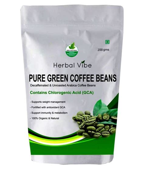 We buy organic green coffee bean malaysia in which you get natural taste an… 7. Herbal Vibe Green Coffee Beans for Weight Loss 200 Gms 200 ...