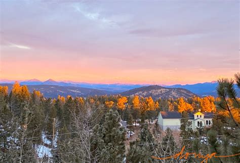 Photo Gallery Incredible Sunrise In Colorado On Thursday Morning