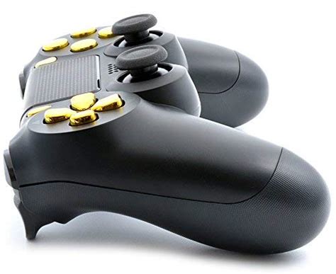 Moddedzone Eh544996 47374 Blackgold Ps4 Pro Modded Controller For