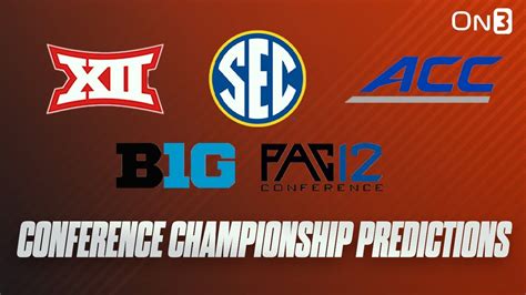 Power 5 Conference And College Football Playoff Predictions Sec Big