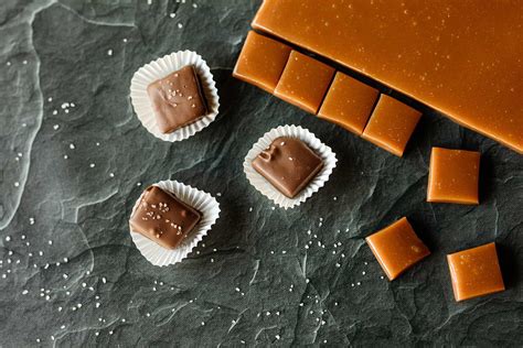 Homemade Chocolate Sea Salt Caramels From Michigan To The Table