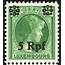 Stamp Overprint Over Luxembourg Germany Occupations In The 
