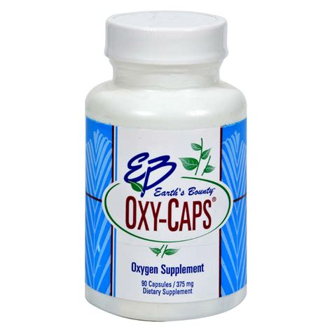 Earths Bounty Oxy Cleanse 600 Mg 75 Capsules