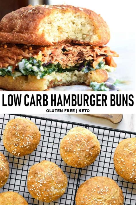 New Fluffy And Delicious Low Carb Hamburger Buns Are The Perfect