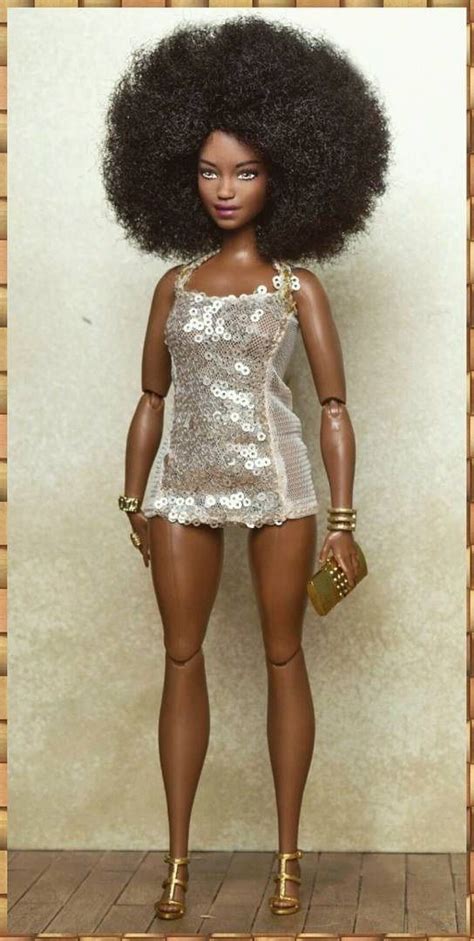 Pin By Wendy Nacol On Black Barbies And Other Dolls Beautiful Barbie Dolls Black Barbie