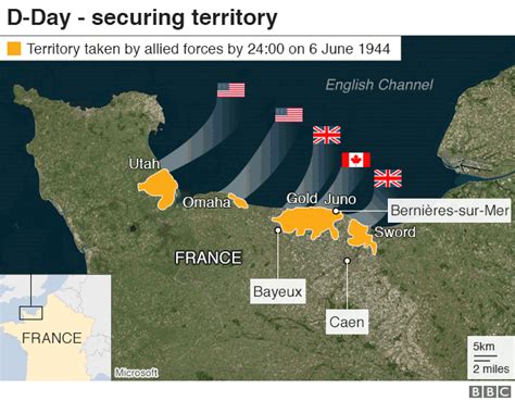D Day What Happened During The Landings Of 1944 Bbc News