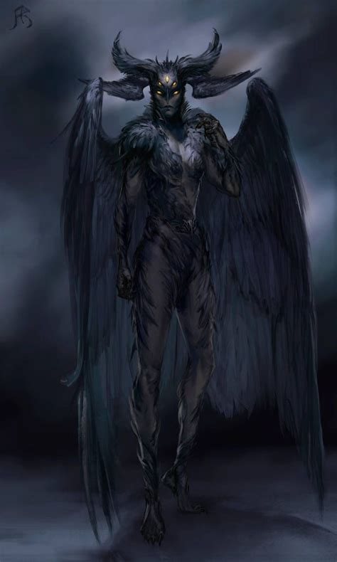 C Raven Demon By Froxtain On Deviantart