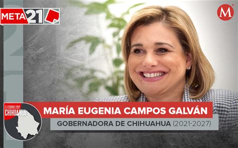 Mar A Eugenia Campos Qui N Es La Nueva Gobernadora De Chihuahua