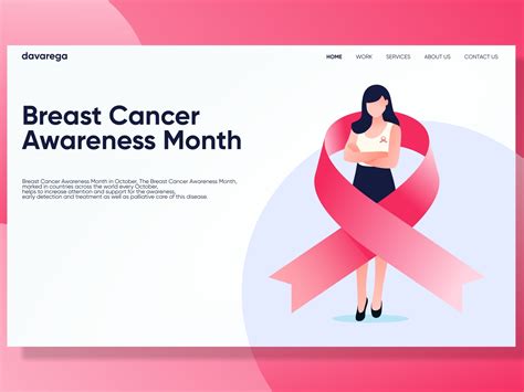 Breast Cancer Awareness Month By Davarega Studio On Dribbble
