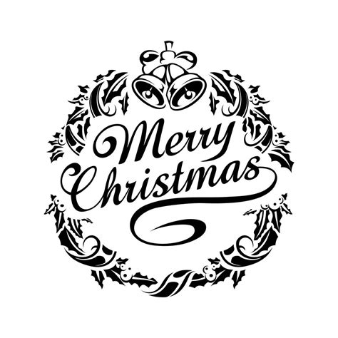 Merry Christmas Ornament Graphics Svg Dxf Eps By Vectordesign On