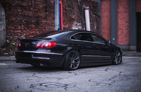 Beast Modeon Stealthy Black Vw Cc Featuring Crystal Clear Headlights