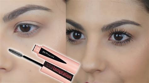 new maybelline total temptation mascara demo and review youtube