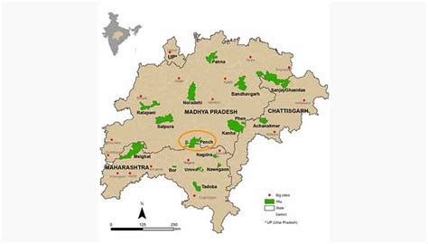 Learn Pench Via Maps Wildtrails The One Stop Destination For All