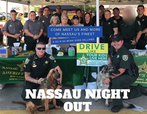 nassau county sheriff s office to host nassau night out fernandina observer