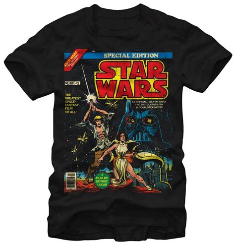 star wars special edition t shirt star wars men book tshirts mens graphic tee