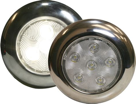 Discount prices and fast delivery on marine and boat cabin lights and other boat lighting accessories from marineengine.com. S.S. LED Puck Light, 4" 50023805 - SeaSense Unified Marine ...