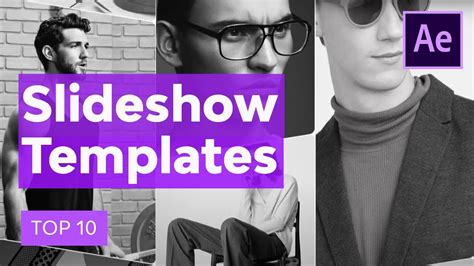 20 top slideshow templates for after effects