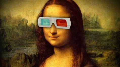 Mona Lisa Is World S First 3d Image Youtube
