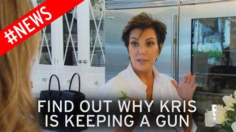 Kuwtk Kris Jenner Reveals That She Has A Gun And She S Got New Bullets