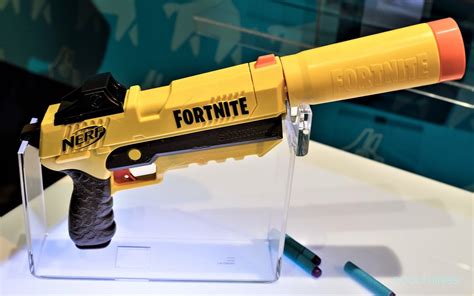 The stock has dart storage. Nerf's Fortnite Blasters Bring the Battle Royale to Your ...
