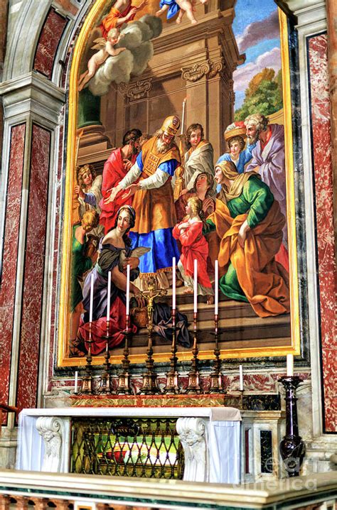 Presentation Of The Virgin Mary At Saint Peters Basilica At Vatican