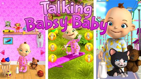 Talking Babsy Baby Game Virtual Baby Game Big Fun Youtube