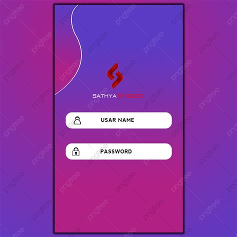 Professional Login Page Design Template Download On Pngtree