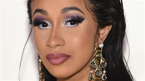 Cardi B Face Tattoo What Does It Say Ketofoodchart
