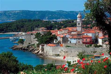 Krk Town Island Of Krk Croatia Europe