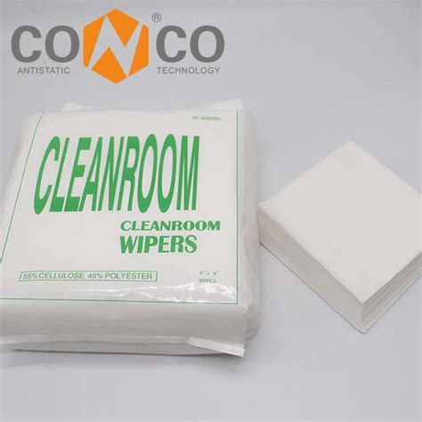 Wholesale Clean Room Polyester Wiper Lint Free Microfiber Cleanroom