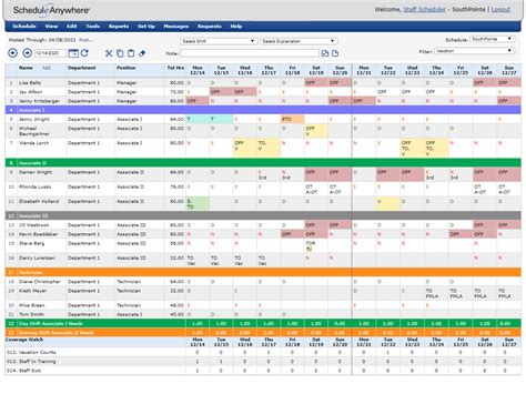 Best free employee scheduling software across 30 employee scheduling software products. Flexible Employee Scheduling Software | ScheduleAnywhere