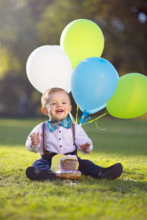 Globos Baby Photoshoot Boy Children Photography Outdoors Children