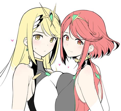 Pyra And Mythra In Swimsuits R Churchofpyra