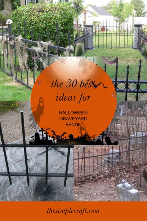 The 30 Best Ideas For Halloween Graveyard Fence Home Inspiration And