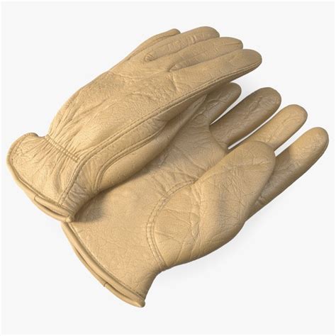 Leather Gloves 3d Models For Download Turbosquid