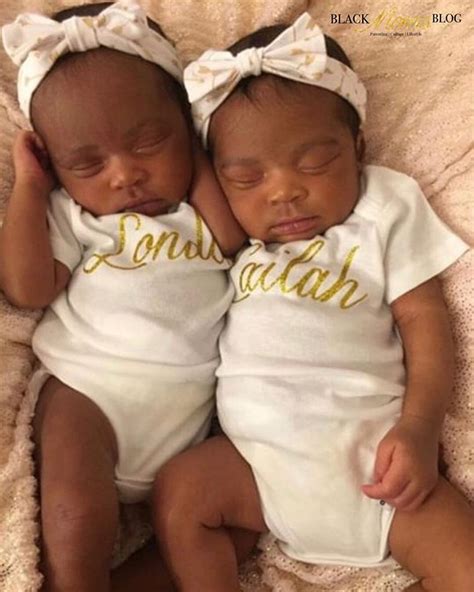 New Born Babies Twins Black
