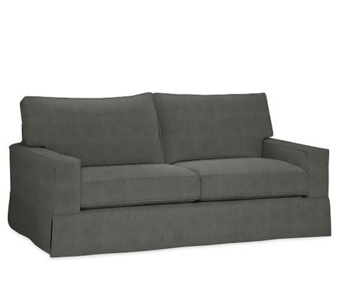 Pb Comfort Square Arm Slipcovered Sofa