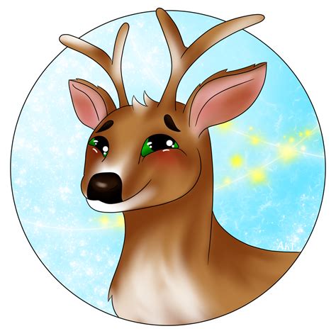 Winter Deer By Akicomics On Deviantart