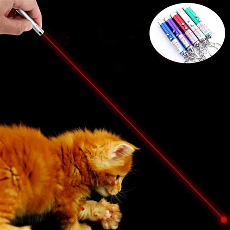 2 In1 Laser Stick For Cat Laser Pointer Pen With Led Light Funny Cat