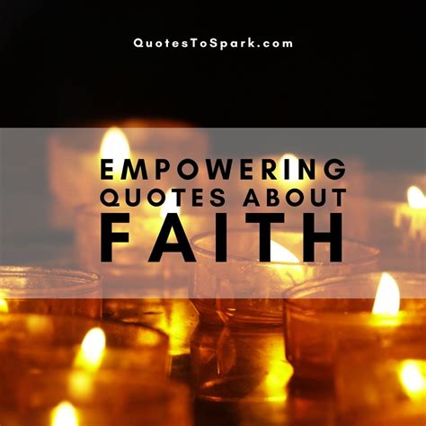 70 Best Inspirational Faith Quotes And Sayings To Empower You