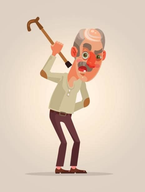 Grumpy Old Man Illustrations Royalty Free Vector Graphics And Clip Art Istock
