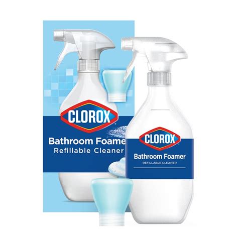 Clorox Bathroom Foamer Refillable Cleaner Starter Kit Reviews 2022
