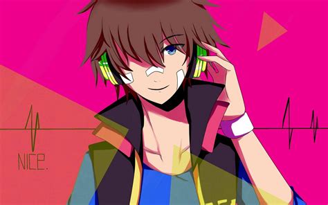 Anime Boy With Headphones Wallpapers Top Nh Ng H Nh Nh P