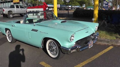 1954 Ford Thunderbird Original Baby Blue Youtube