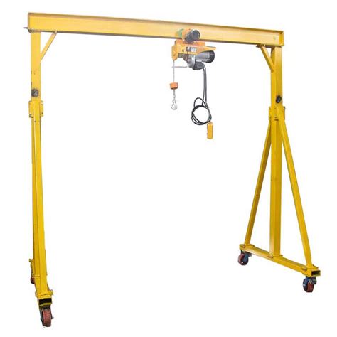 Light Weight Portable Lifting Gantry Crane 05 Ton With Ce Certification