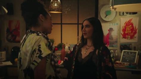 Zara Embroidered Kimono With Fringing Worn By Adena El Amin Nikohl Boosheri In The Bold Type