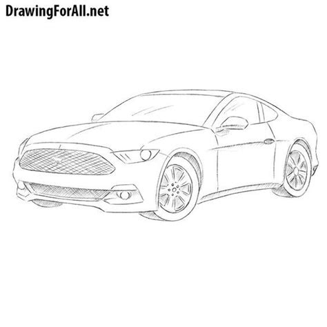 Dibujos Para Colorear De Carros Mustang Dibujos Para Colorear De