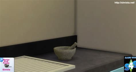Simista Mortar And Pestle • Sims 4 Downloads